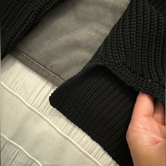 Lace Up Knit Sweater - Picture 2 of 8